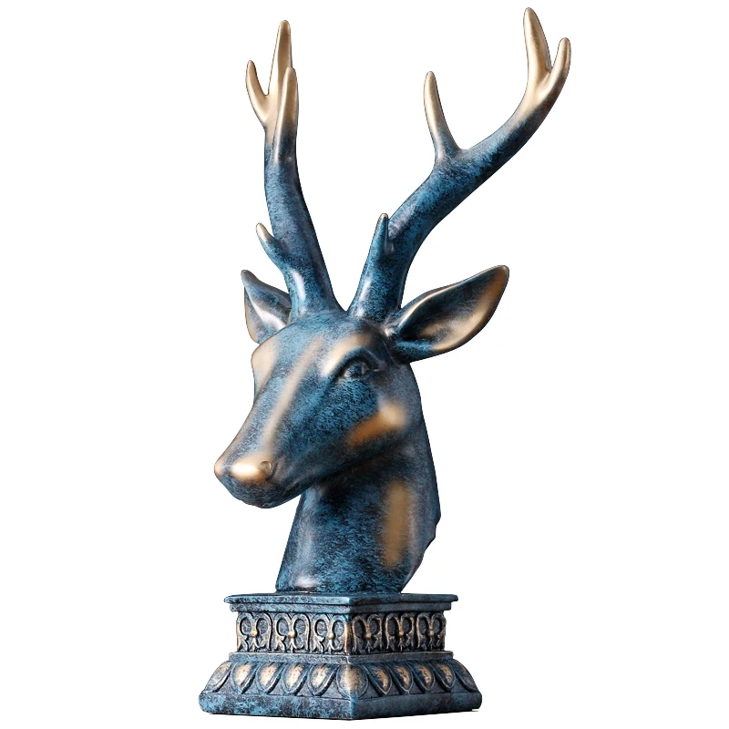 

Deer's Head Office Table Creative Decoration Home Decoration Accessories