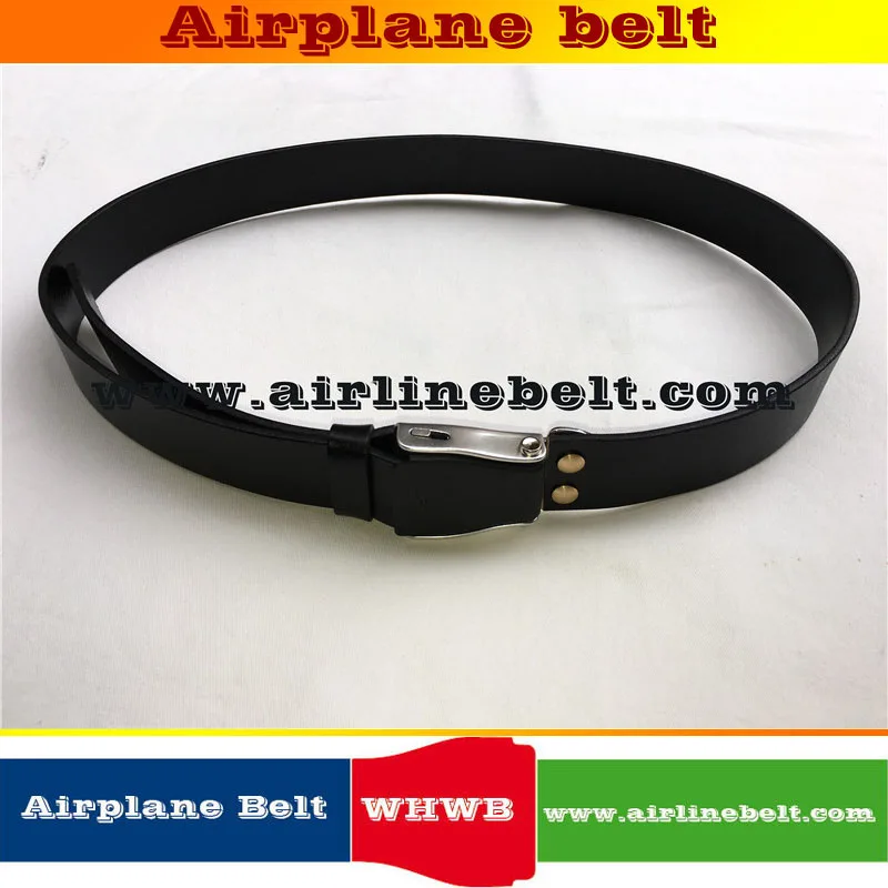 Black front buckle Airlinebelt модный мужской ремень для мужчин высокого класса из натуральной коровьей кожи ремни Горячая Распродажа ремень ceinture домашняя - Название цвета: Black front buckle