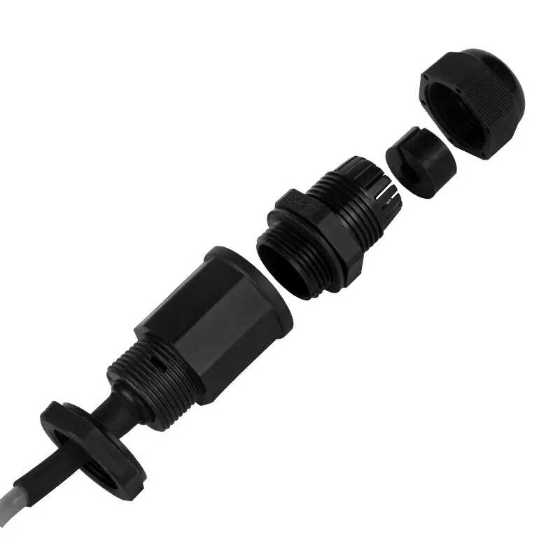 M20 водонепроницаемый соединитель RJ45 с проводом LAN Rj45 ip68 Ethernet замедлительный