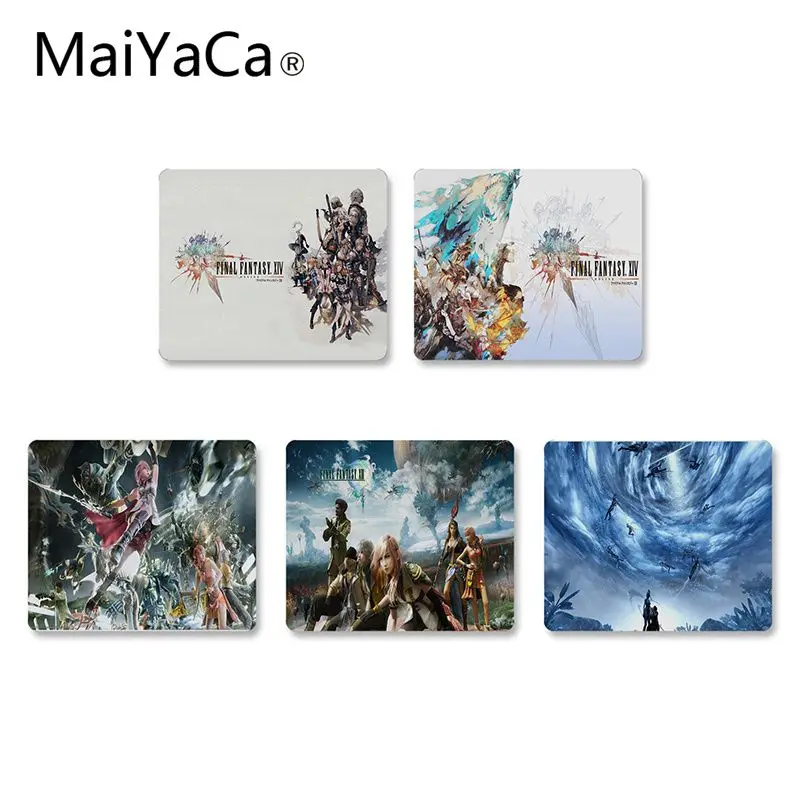 

MaiYaCa Final Fantasy XIV XIII XII Computer Gaming Mouse mats Top Selling Wholesale Gaming Pad mouse mouse pad gamer desk pad