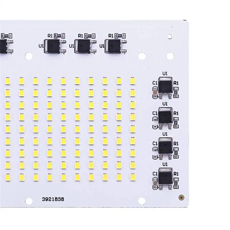 CLAITE 1 шт. 5 шт. 10 шт. 100 Вт светодиодный SMD2835 чип лампа солнечных батареях Smart IC драйвер для прожектор AC220V