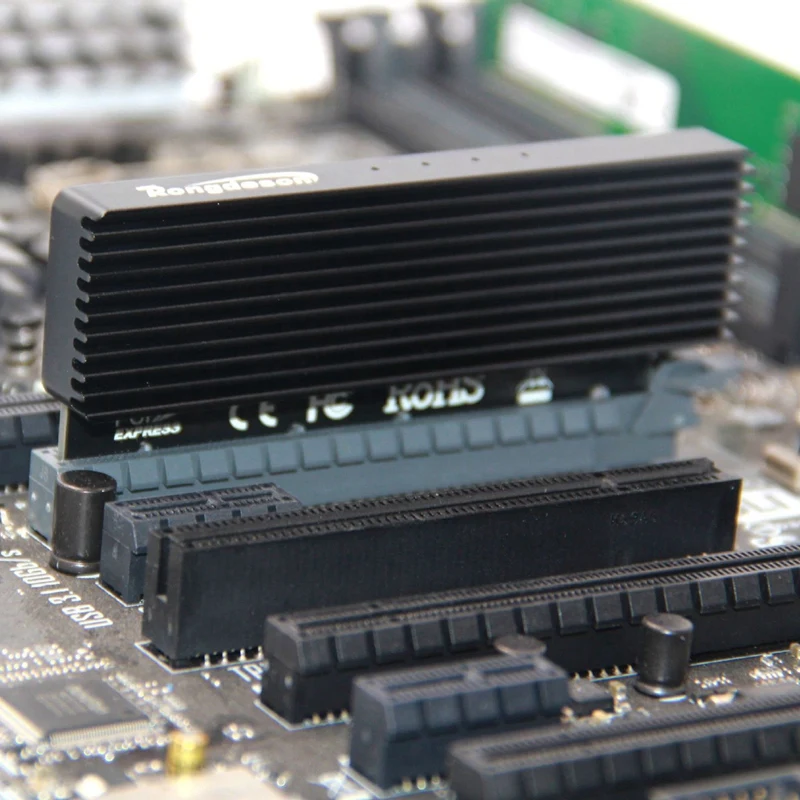 HOT-M.2 NVMe SSD NGFF к PCIE 3 0 X16 адаптер M ключ интерфейс карты Suppor PCI Express 0x4 2230-2280 Размер m.2