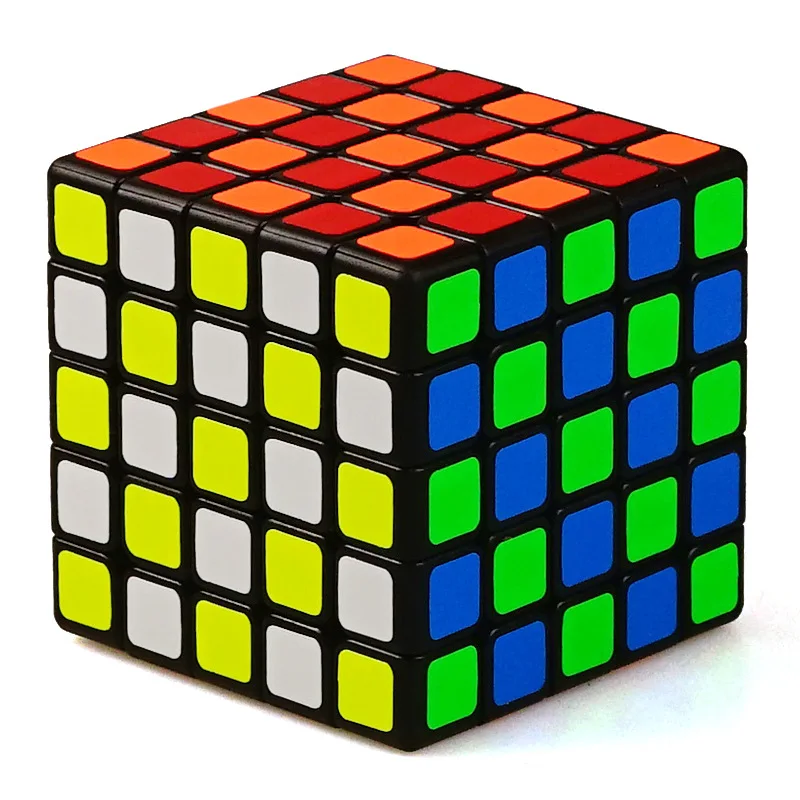 ShengShou Sengso 2x2 3x3 4X4 5x5 Магнитный Волшебный куб головоломка куб Интеллектуальные Игрушки для Тренировки Мозга-черный