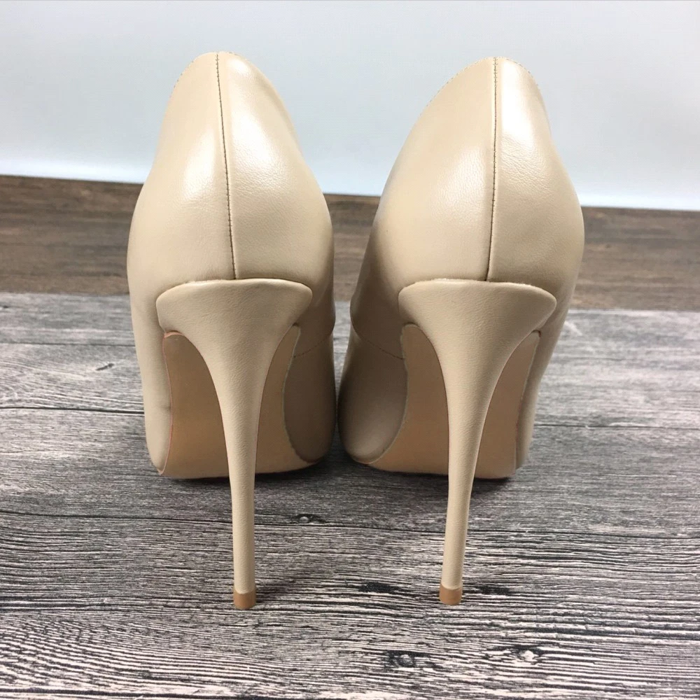 New lady high heels shoes brand exclusive PU leather female 10cm12cm | Обувь