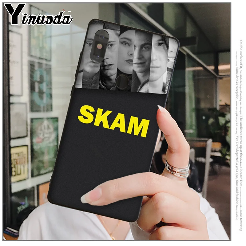 A16 Yinuoda норвежский ТВ серийный Skam Силиконовый ТПУ мягкий черный чехол для телефона для xiaomi mi 6 8 se note2 3 mi x2 redmi 5 5plus note 4 5 5 - Цвет: A16