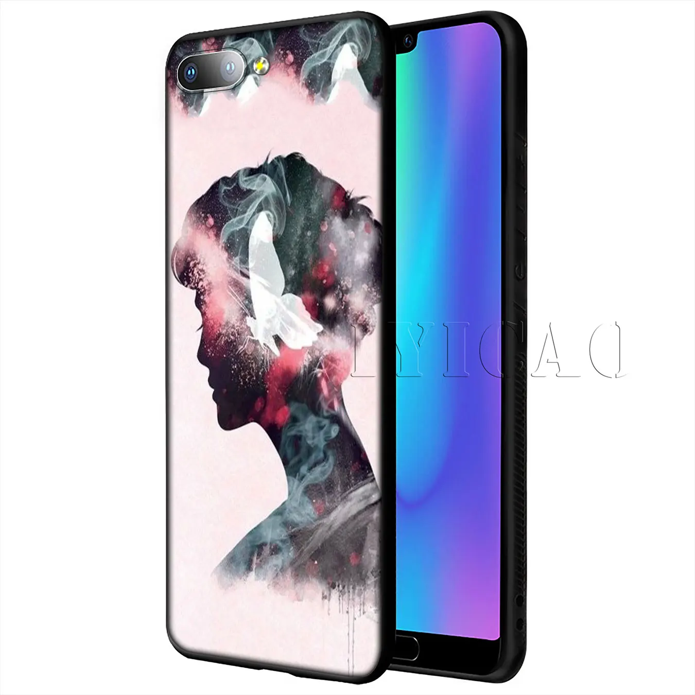 Мягкий чехол для Huawei P20 Pro P10 P8 P9 P30 Lite Mini 2017 P Smart 2019 | Мобильные телефоны и аксессуары