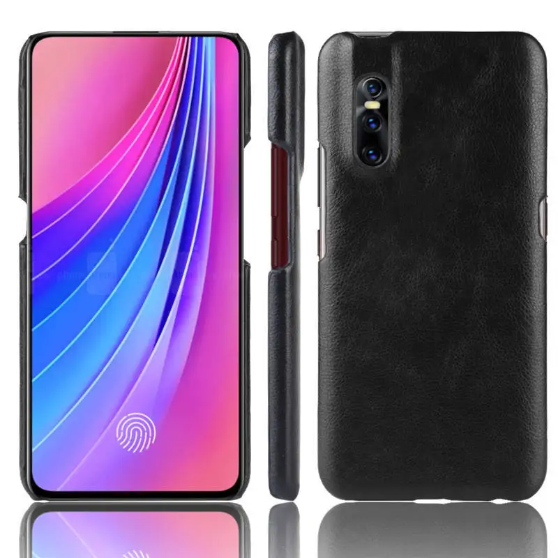 Vivo V15 Pro Case Luxury PU Leather Hard Back Cover Phone V 15 V15Pro VivoV15 6.39 inch |