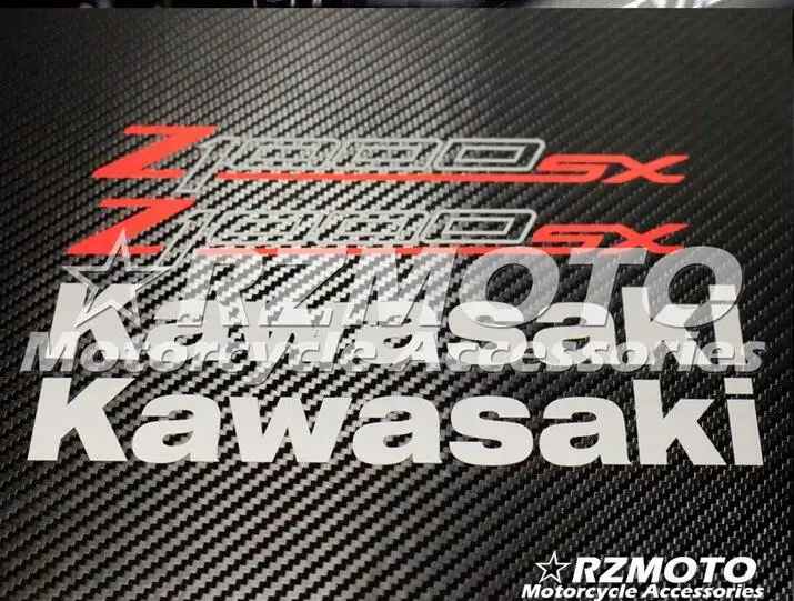 Наклейки на мотоцикл обтекатель логотип Z1000SX 2011- Ace kits № 00172