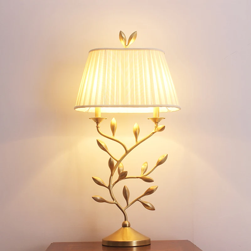 Современная медная латунсветильник Напольная Лампа в американском стиле