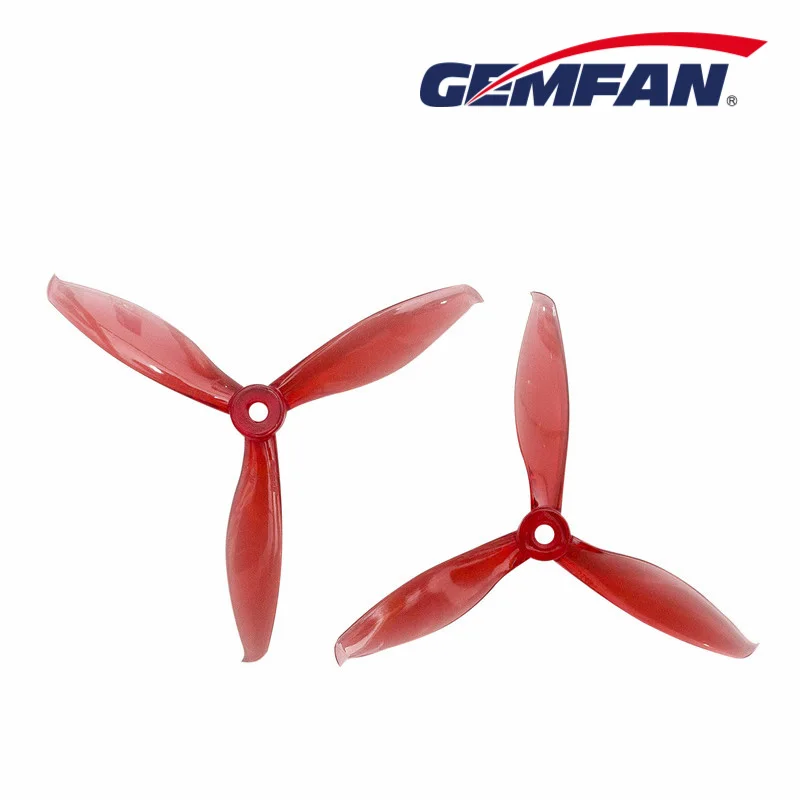 24 шт./12 пар трехлопастные пластиковые пропеллеры Gemfan Flash 5149 5 дюймов CW CCW