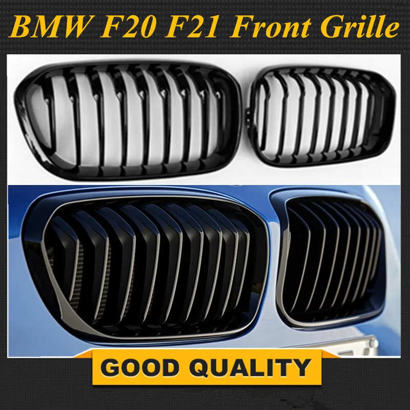 Передний бампер F20 LCI ABS двойная решетка радиатора для BMW F21 120i 118i 118d 116i M135i 2015