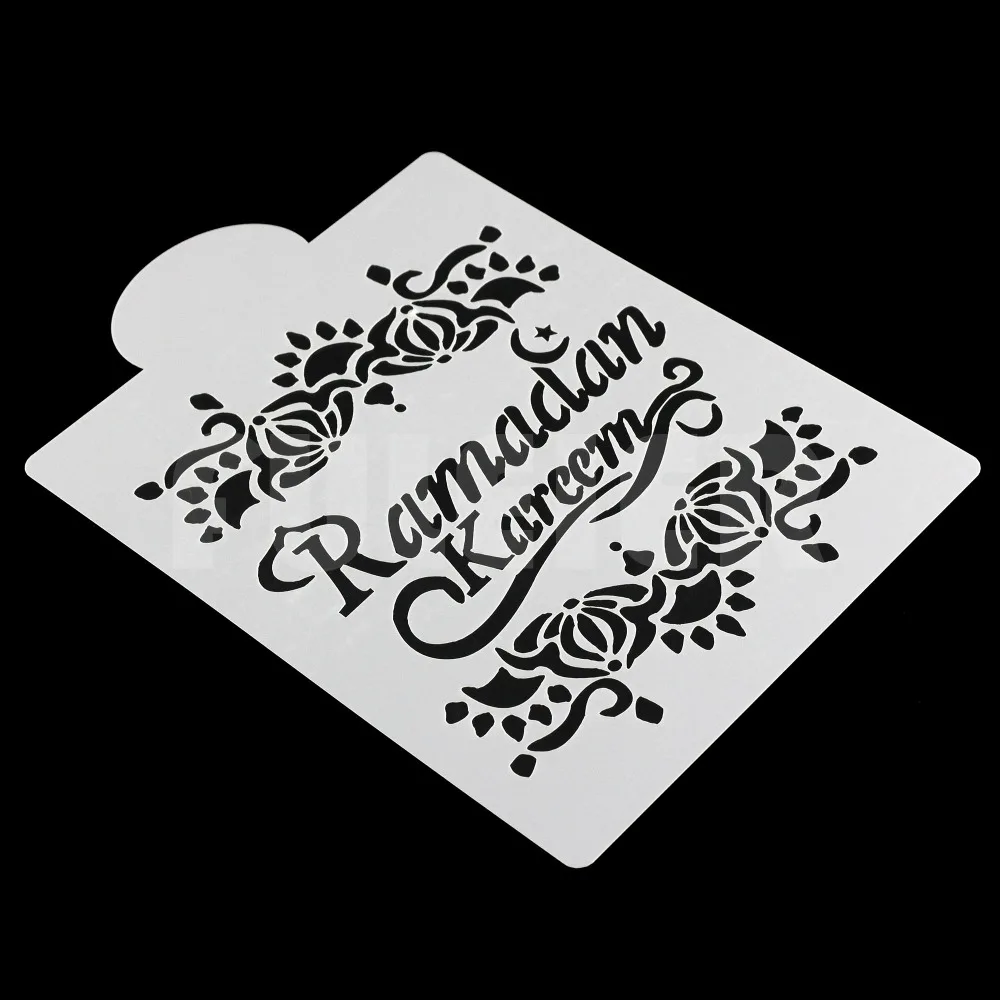 Трафарет для украшения торта инструмент выпечки и кондитерских изделий печенья