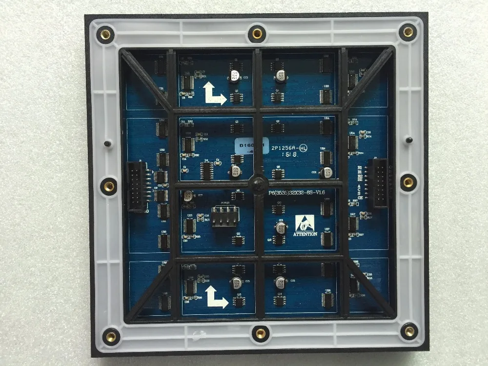 Уличный модуль P6 1/8 x мм 32x32 пикселей полноцветный светодиодный SMD RGB с