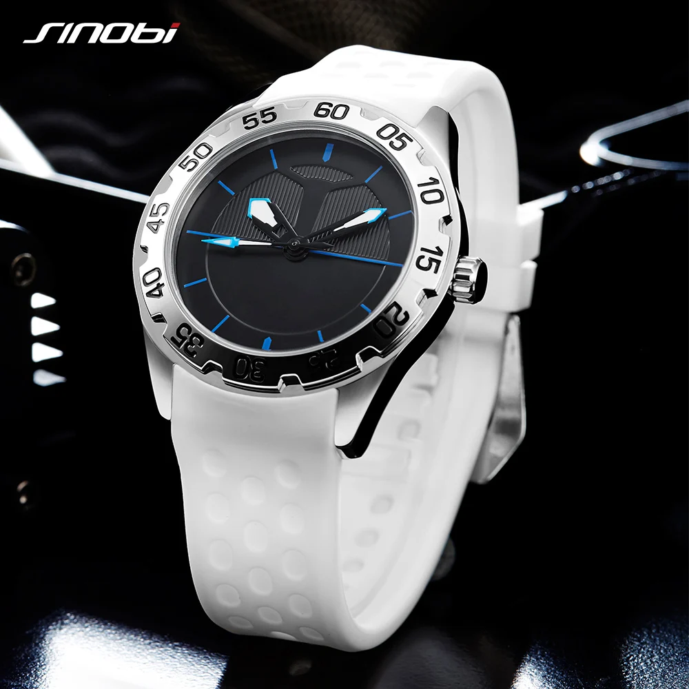 Часы SINOBI Мужские спортивные кварцевые водонепроницаемые|watch at|watch brandwatch brand men |