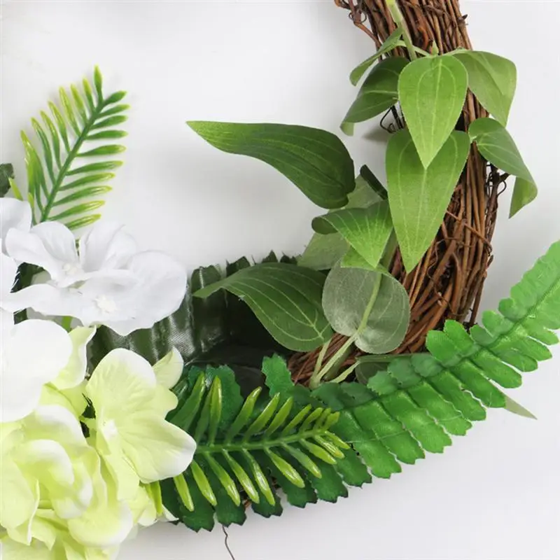 Flower Headband Floral Leaf Rattan Vine Hair Wreath Hoop Headdress Headwear for Hotel Restaurant Christmas Wedding | Дом и сад