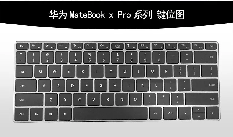 Чехол из ТПУ для huawei MateBook X Pro 13," ноутбук с клавиатурой пленка для Matebook x pro MACH-W19B W29B клавиатура защитная пленка чехол