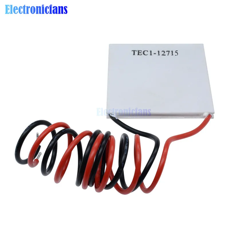 Diymore TEC1 12705 Термоэлектрический охладитель Пельтье 12706 12710 12715 40*40 мм 12 V Elemente модуль