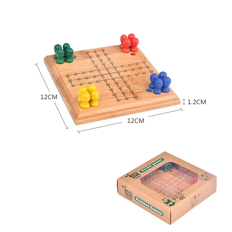 Imim 1 компл. самолет Шахматы ползать Puzzle Летающие шахматы деревянные игрушки