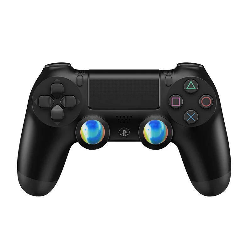 4 шт. ручки для большого пальца колпачки для playstation 4 PS4 Pro тонкие силиконовые аналоговые ручки для джойстика крышки для Xbox PS3 PS4 аксессуары