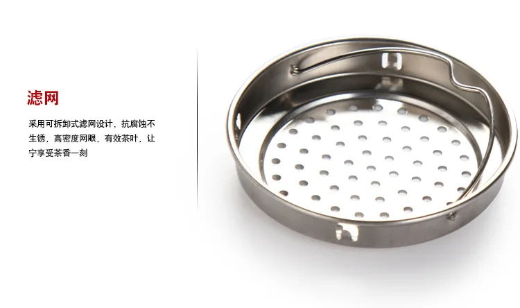 1 шт. 300 мл стеклянный чайник для воды заварки чая двухстенное стекло с фильтром из