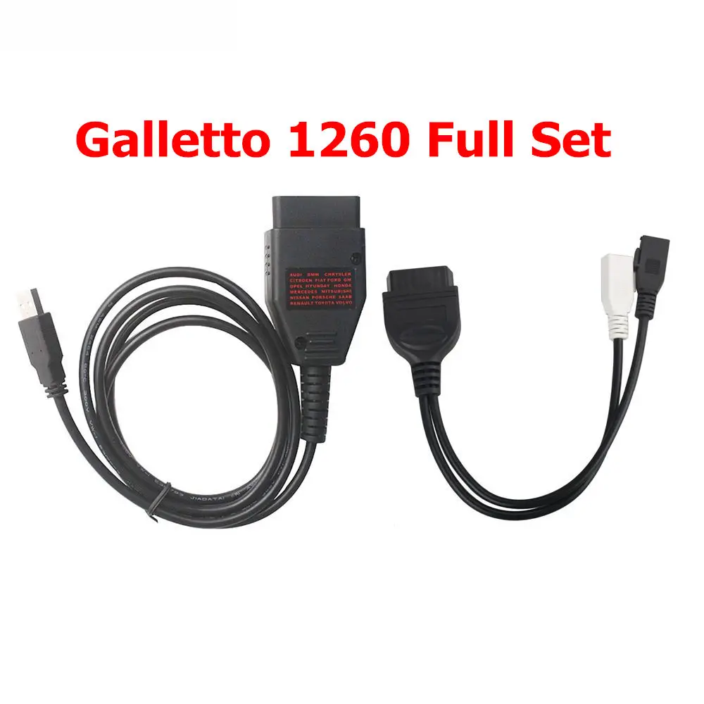 

Инструмент для настройки чипа Galletto 1260 FTDI ECU Remap, новейшая версия OBD2 Galletto1260 Flasher EOBD/OBDII