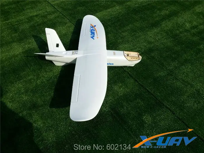 Белый Воздушный полет радио планер EPO модель самолета X UAV мини Talon FPV Самолет