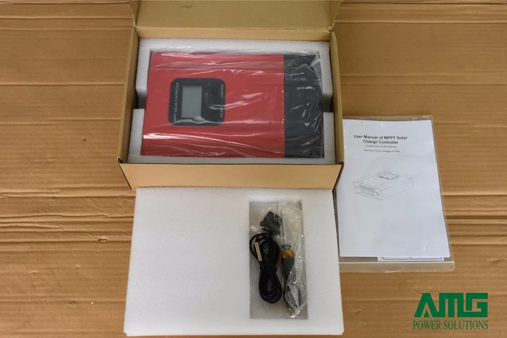 Контроллер заряда солнечной батареи MPPT 20A/30A/40A/50A/60A 12 В/24 В/36 В/48 В с автоматическим