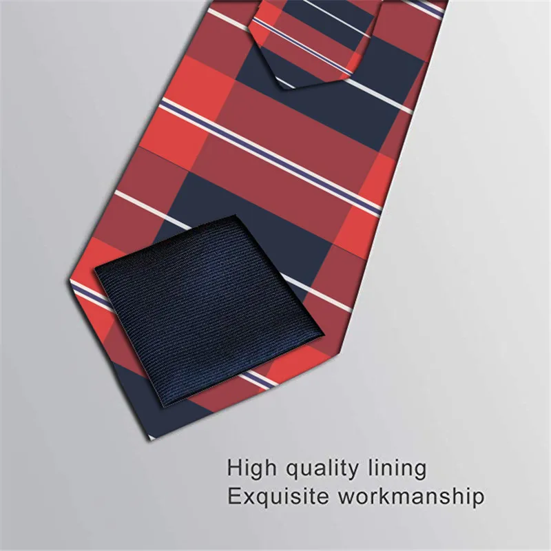 Классический галстук из полиэстера мужской в клетку узкие галстуки 8 см тонкие