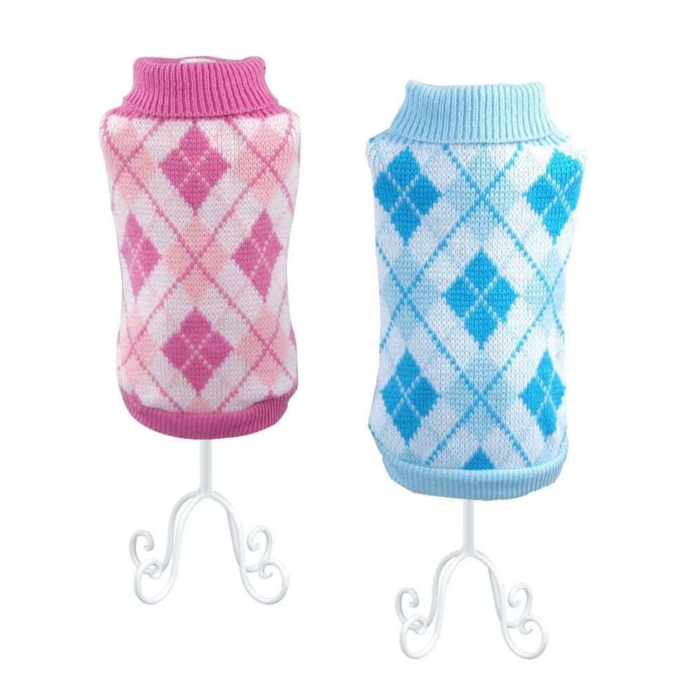 Бесплатная Доставка Собака Одежды Свитер Осень Зима Теплая Вязание Крючком