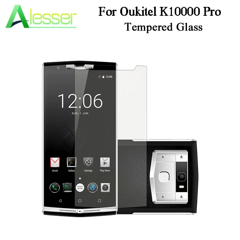 Alesser для Oukitel K10000 Pro Закаленное стекло протектор экрана анти разбиватель замена