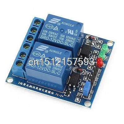 12 в постоянного тока В 2 разъём(ов) низкий уровень триггера оптрон солнечные лучи