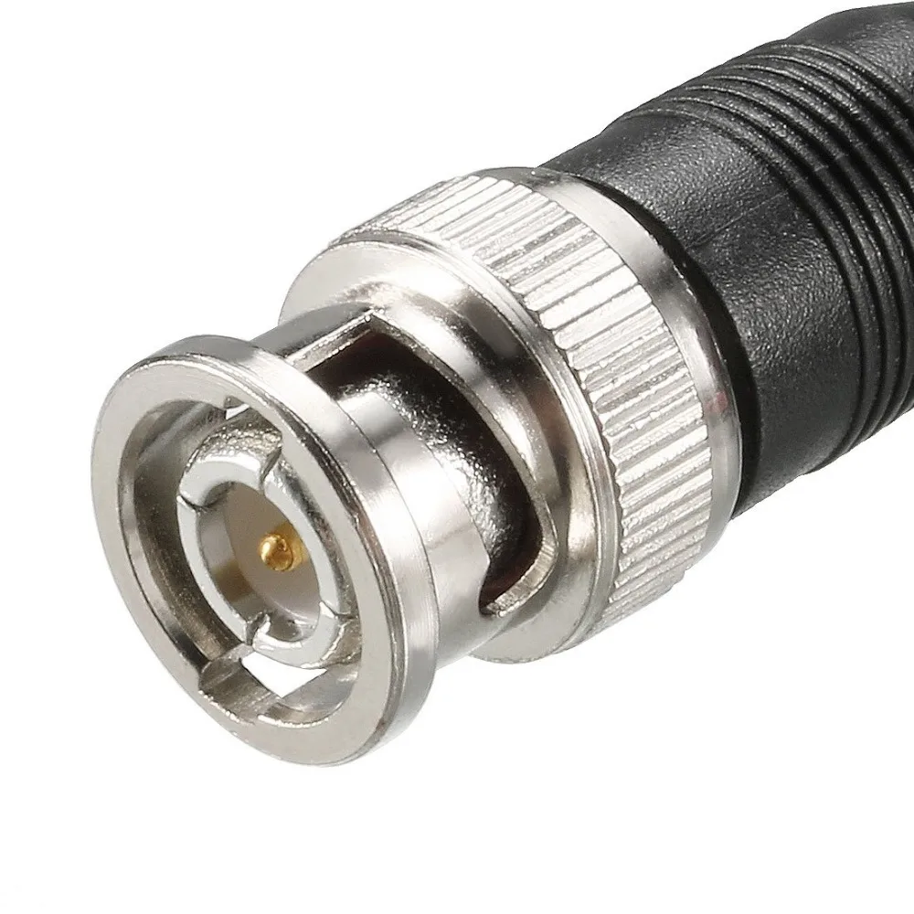 Oscilloscope Test Probe Lead Cable BNC Male Plug Q9 to Dual Clip 0.5m Oscilloscope Test Cable