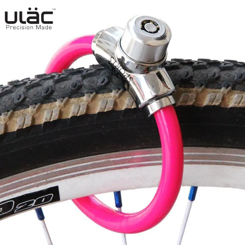 

ULAC distinctions of bike lock wire / cable lock horseshoe ring lock coaster riding accessories A-1C