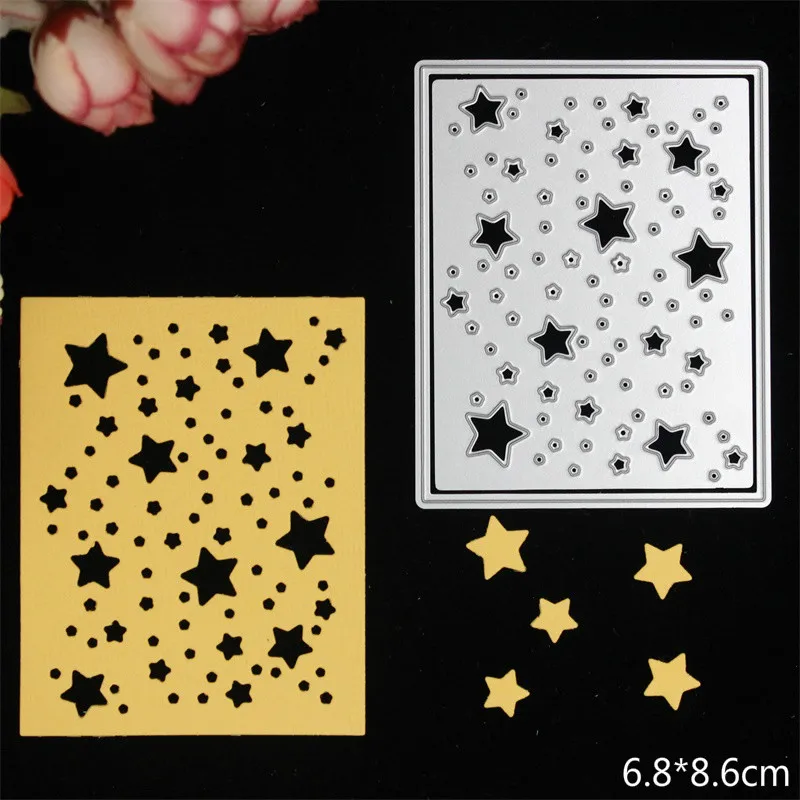 Металлическая рамка для прорезной трафарет окраски рукоделия Скрапбукинг