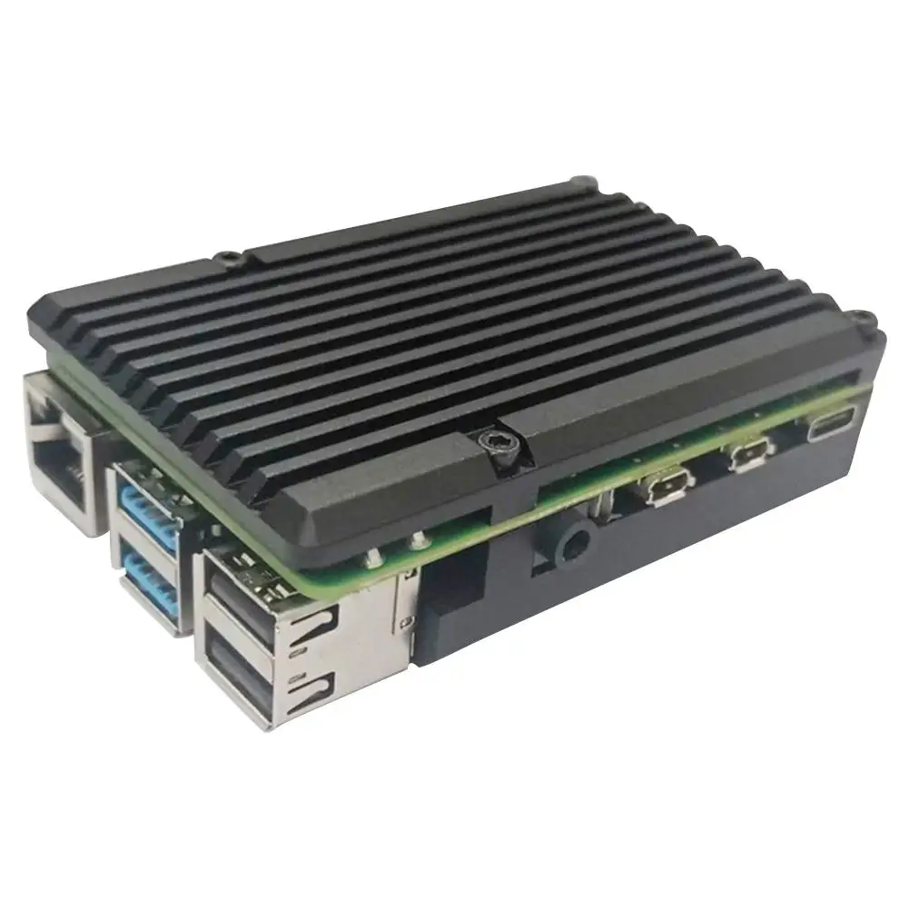 Чехол для Raspberry Pi 4 с тепловым охлаждением и шестигранным ключом|Охлаждающие