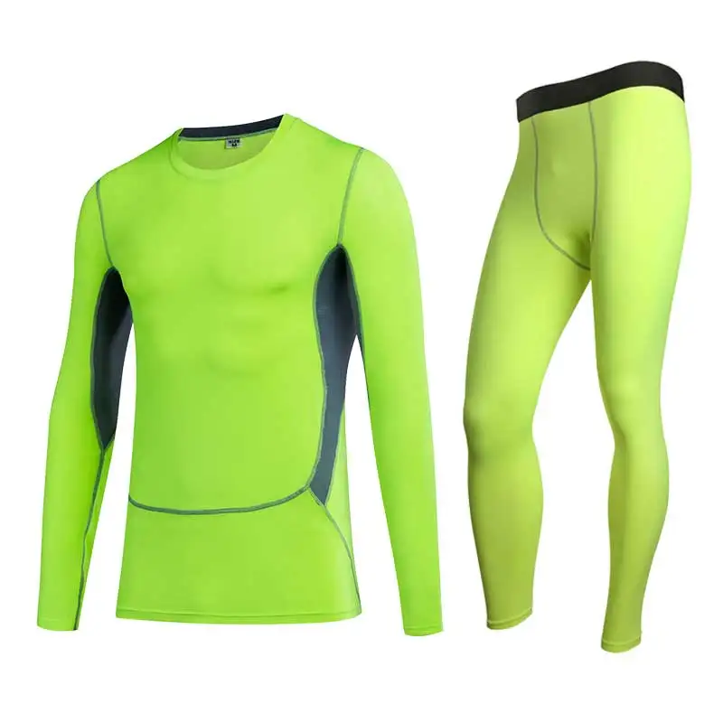 Комплект мужского термобелья Pro Conpress для фитнеса быстросохнущее Спортивное