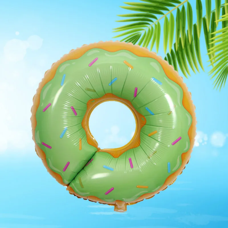 Candy doughnut Ice cream theme helium Foil Balloons baby Birthday wedding party decor supplies kids toy | Дом и сад