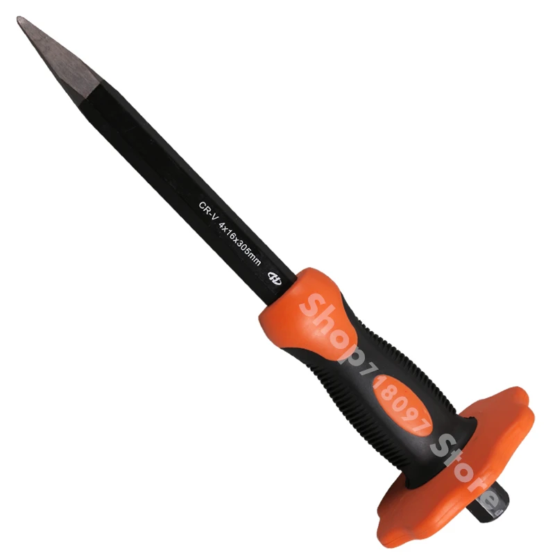 

Grinding Machine Manufacturing Machinery Maintenance Flat Blade Cement Chisel Steel Chisel 1PCS