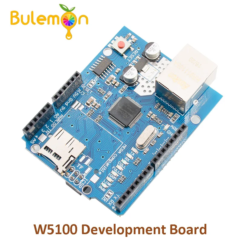 Плата расширения сети Ethernet W5100 самостоятельное обучение SD карта для Arduino|development