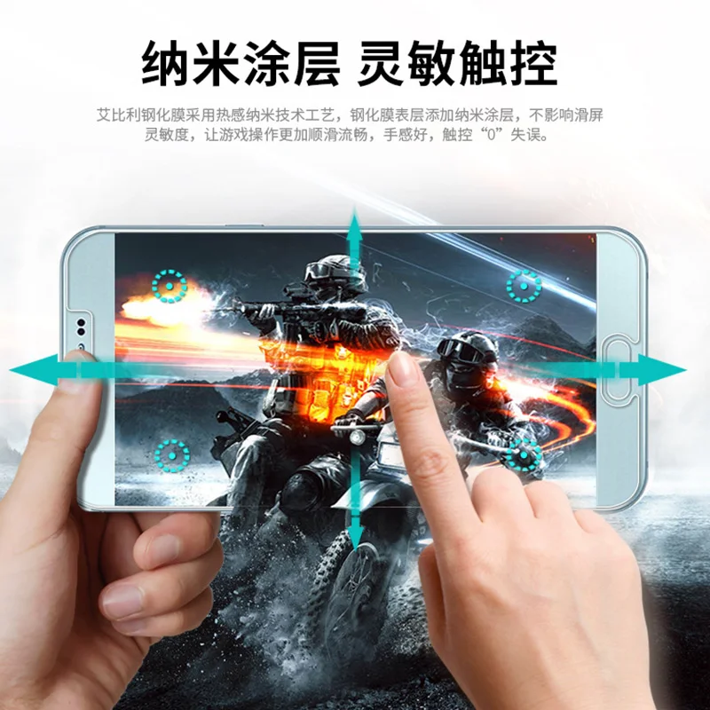 Закаленное Стекло для samsung GALAXY A3 A5 A7 A8 A9 2016 2017 Экран протектор 2.5D с уровнем