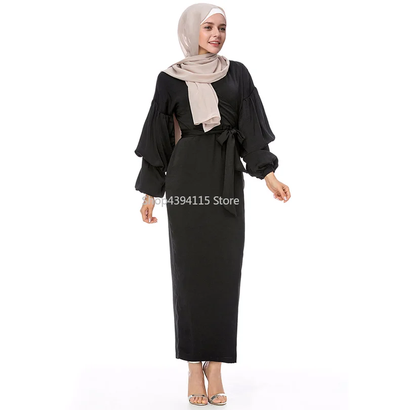 Vestidos кафтан арабский абайя Дубай ислам Турция длинное мусульманское платье