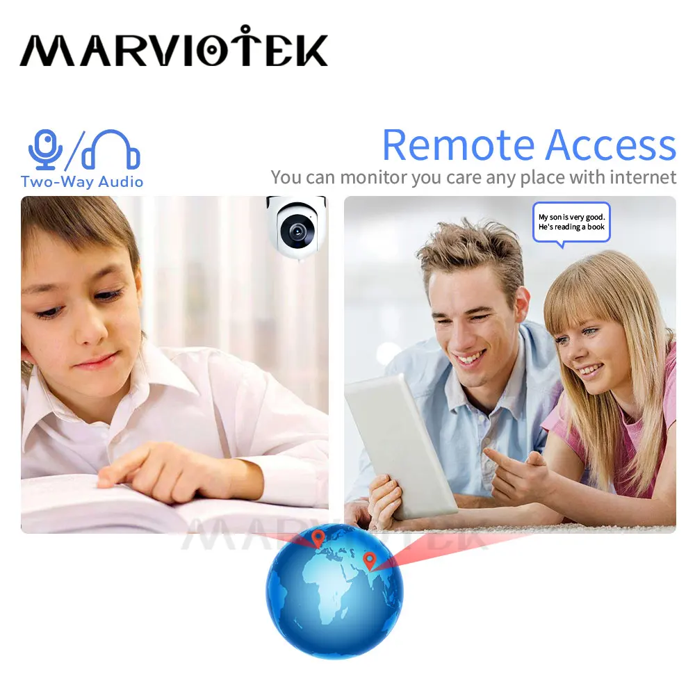 Беспроводная ip-камера для домашней безопасности WiFi интеллектуальная