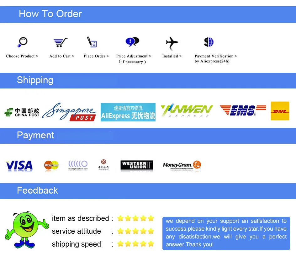 Дополнительная оплата за ваш заказ |
