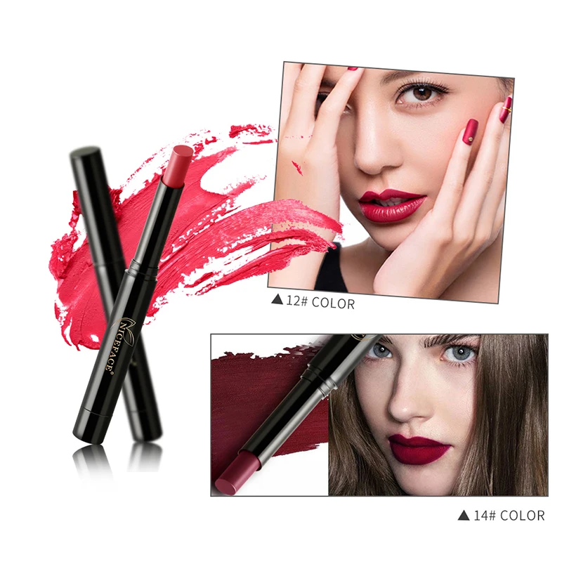 Пикантная матовая Женская губная помада Elecool 16 цветов на выбор прочная