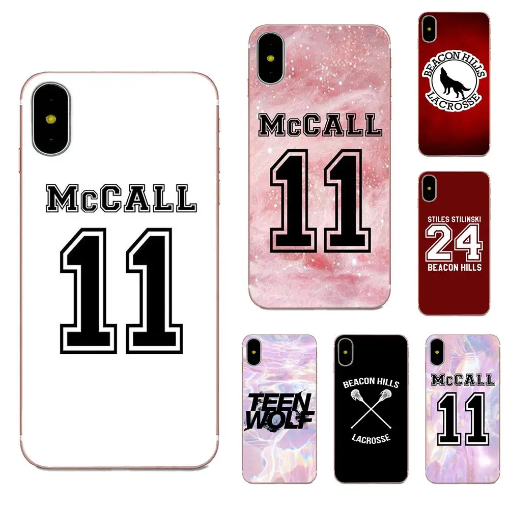 Teen Wolf 24 14 11 Number для Huawei Mate 7 8 9 10 20 P8 P9 P10 P20 P30 Lite Plus Pro 2017 Мягкий Силиконовый ТПУ