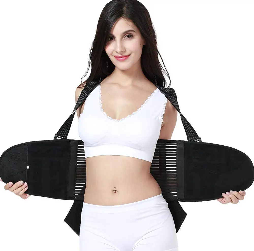 Унисекс дышащий Поясничный Ортопедический Корсет корректор de postura поясной