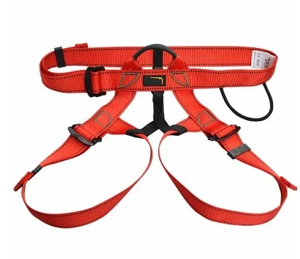 bright red Открытый ремень безопасности скальное крепление для альпинизма веревка для Скалолазания Жгут подъемный веревочный канат такелаж оборудование - Цвет: bright red