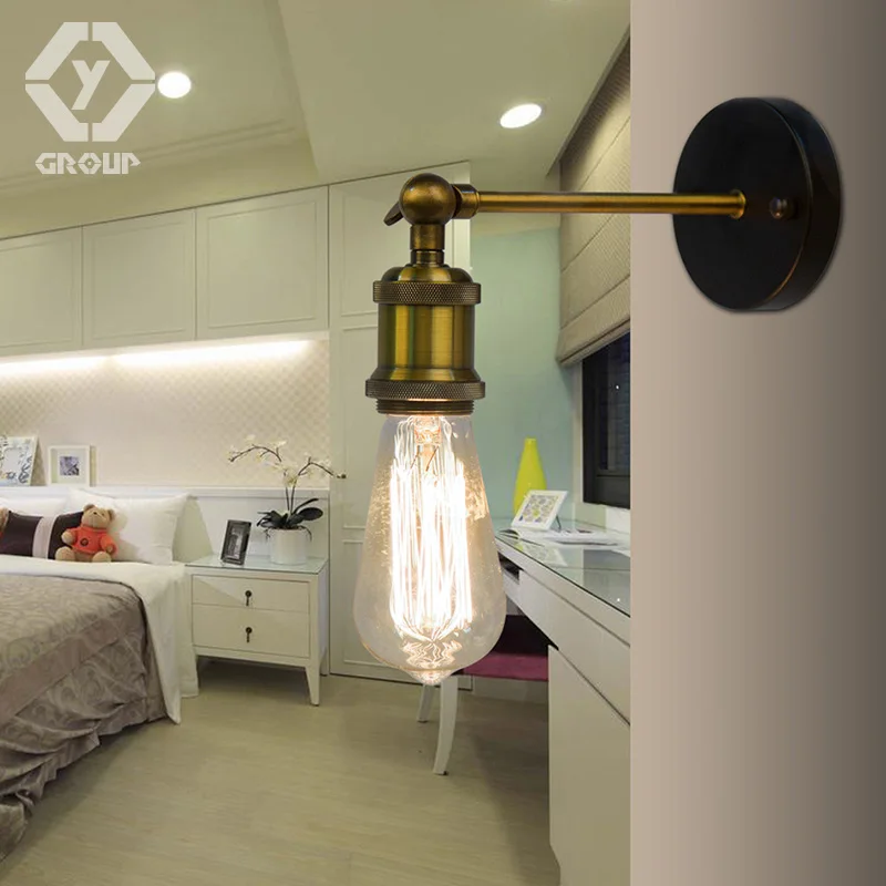 Oygroup современный Винтаж Лофт Регулируемые промышленные металлические настенный