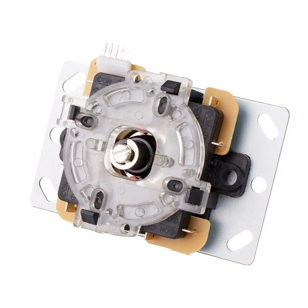 Zero Delay Arcade DIY Kit запчасти USB энкодер + ДЖОЙСТИК 5 pin рокер 10 шт. черные кнопки для MAME