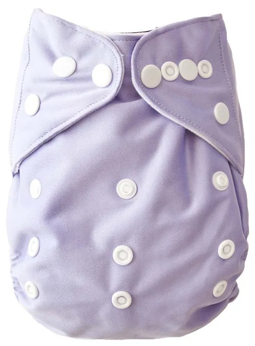 Непослушный детский двухрядный подгузник с защелками однотонный цвет детские